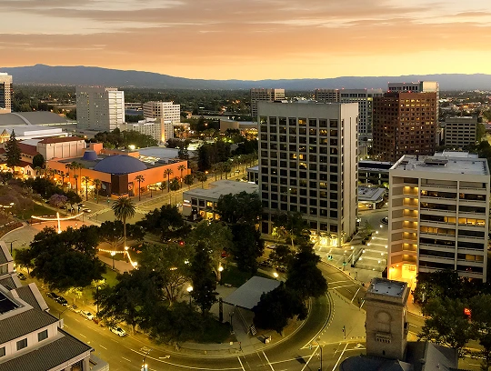 San Jose city view